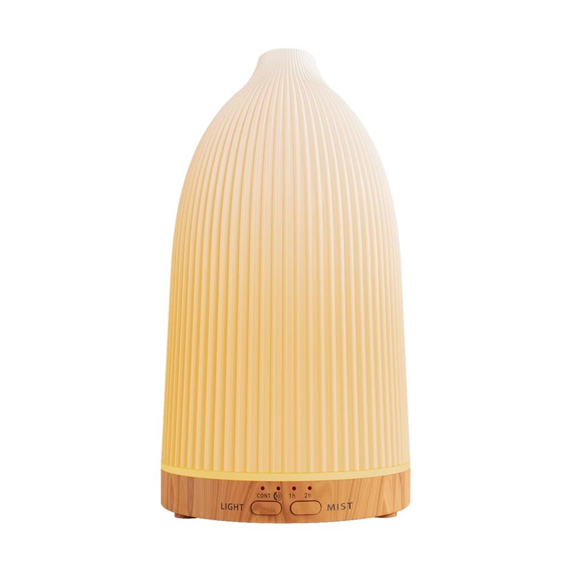 Cavir Essential Oil Diffuser, 100ml Aromatherapy Diffuser Cool Mist Humidifier with 7 Colour Changing Lights 4 Timing Set for for Home & Office